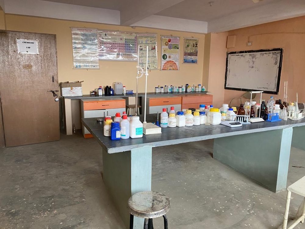 Chemistry Lab at Mohre Public School